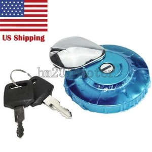 Bloqueo de cubierta de gasolina combustible 2 llaves en stock de EE. UU. para Honda VTX1300C 2004-2009 05 06 07 08 - Imagen 1 de 6