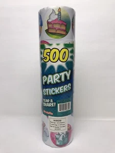 Känguru Geburtstag Party Aufkleber 500 Stück  - Bild 1 von 5