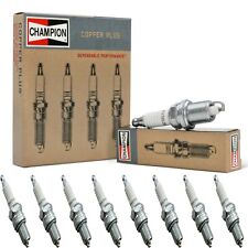 8 Champion Copper Spark Plugs Set for 1935 CHRYSLER AIRSTREAM DELUXE SERIES CZ