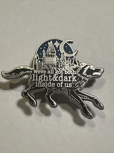 Harry Potter Pin Laserbrain Patch Co We’ve All Got Both Light & Dark Inside Wolf - Picture 1 of 9
