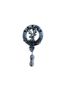 Colquhoun Clan Crest Pewter Cap Lapel Tie Pin - Picture 1 of 1