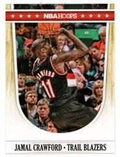 Jamal Crawford - Portland Trail Blazers (NBA) 2011-12 Panini Hoops # 1 MT