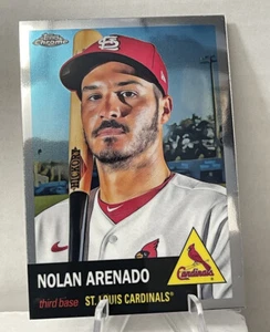 💥2022 Topps Chrome Platinum Anniversary #296 Nolan Arenado Cardinals💥 - Picture 1 of 5