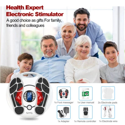 OSITO TENS & EMS Foot Nerve Pain Relief Massager Stimulates Leg Muscles AU - image 1 of 4