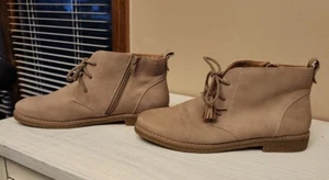 Comfortview Tan Booties 9M - Picture 1 of 5