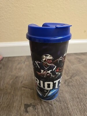 Gillette Stadium Tom Brady #12 New England Patriots 8" beverage mug cup Tumbler - Image 1 of 4