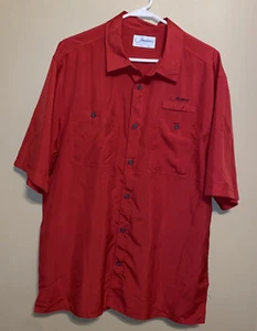 Jawbone Tackle co Button Up Shirt Men’s Large Fishing Vented Outdoor - Picture 1 of 6