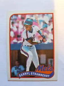 Darryl Strawberry 1989 Topps #300 casi nuevo - Imagen 1 de 1