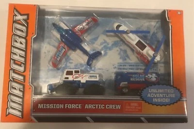 Matchbox Sky Busters Mission Force Arctic Adventure Pack W5286 - Image 1 of 4