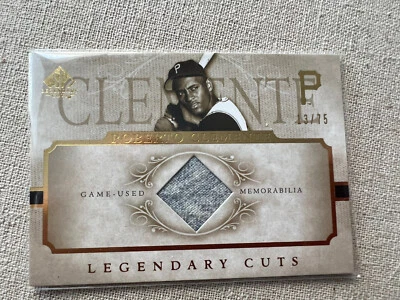 2005 Upper Deck SP Legendary Cuts Roberto Clemente #LC-RC  Game Used PANTS /75 - Image 1 of 3