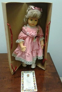 SELTENE LENCI PUPPE ITALIEN NURNBERG SPIELZEUGMESSE 1994 NEU IM KARTON COA - Bild 1 von 9