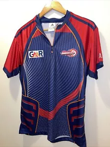 Adidas Delhi Daredevils Cricket Jersey Small Muthoot Group EUC - Picture 1 of 11