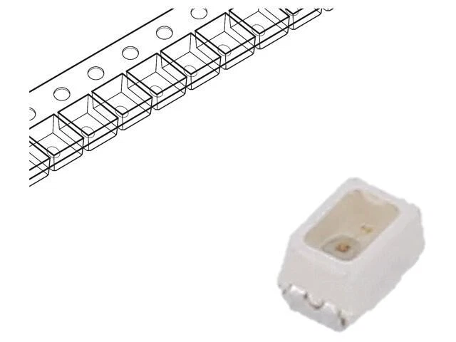 2X diodos de potencia VLMO235U1V2-GS08 naranja 60° 20mA λd: 600-611nm 2,3x1,3... - Imagen 1 de 1