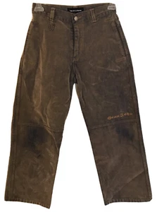 Sean John Velvet Covered Jeans Boys Size 8 Denim Straight Leg Relaxed 24 X 21 - Picture 1 of 8