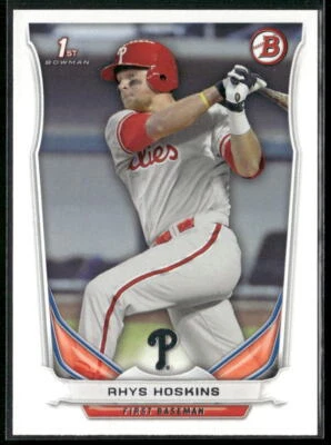 2014 Bowman Draft #DP122 Rhys Hoskins - Image 1 of 2