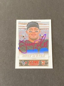 XAVIER SU'A -FILO 2014 PANINI SCORE AUTO RC - Picture 1 of 10