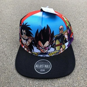 BIOWORLD DRAGONBALL Z Snapback Hat Men's Goku Vegeta Adjustable Cap BRAND NEW - Picture 1 of 8
