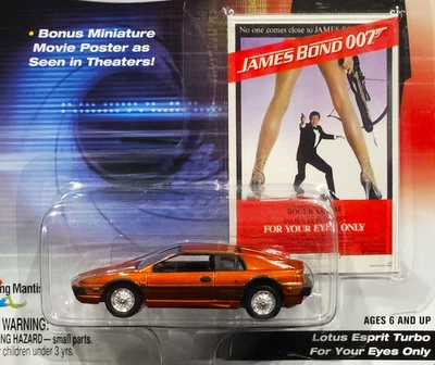 Johnny Lightning Lotus Esprit Turbo James Bond 007 For Your Eyes Only Car w/RRs - Image 1 of 2