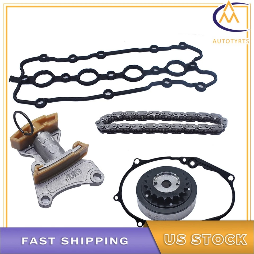 Kit de junta tensora de cadena ajustador de distribución de leva para Volkswagen Passat GTI 2006-08 Foto 1 de 4