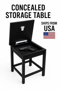 🐾 Pet-Safe Stash Table | Lockable Hidden Storage for Cash, Vapes 🔐 USA Seller - Bild 1 von 12