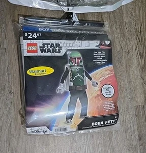 LEGO Star Wars Boba Fett Child Costume 3 Piece One Size BRAND NEW NWT Disguise - Picture 1 of 3