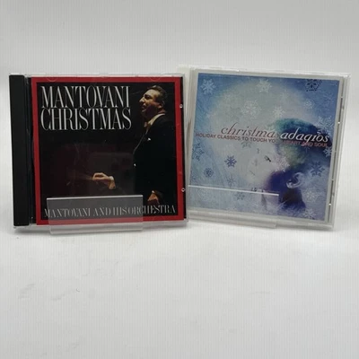 Christmas 2FER - Mantovani & Adagios (VA) 2CDs EX-/VG+ & EX- Foto 1 de 4