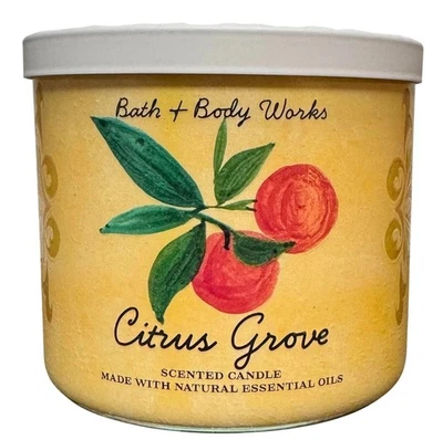 Bath and Body Works Candle - Citrus Grove Scented 3-Wick Candle (14.5 Oz) - Image 1 of 3