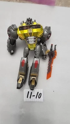 Transformers Fall of Cybertron Voyager Class Grimlock Edición Platino **LEER** Foto 1 de 4