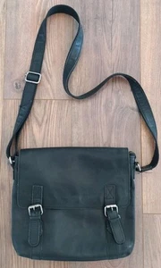 The Chersterfield Brand Schultertasche Ledertasche Shopper Schwarz - Bild 1 von 6
