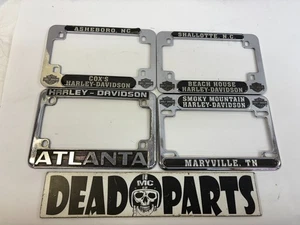 Harley dealer GA NC TN license plate trim rings - Bild 1 von 5