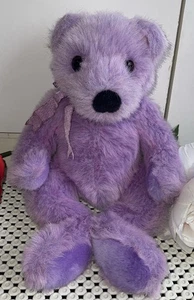 Ty Lilacbeary soft toy. 14 inch.  Used. Good condition.  Beautiful bear.  1999 - Picture 1 of 11
