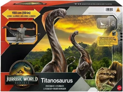 Jurassic World Rebirth Titanosaurus Herbivore Dinosaur - Image 1 of 4