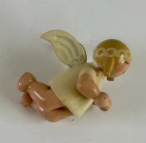 680/25 Kleiner Margeritenengel Anhänger Schwebeengel Wendt und Kühn Erzgebirge - Bild 1 von 6