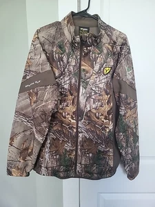 Scent Blocker Knockout Trinity Realtree Camo Jacket Men’s Large Brown Green Coat - Picture 1 of 8
