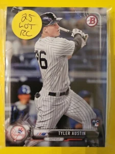 (25) 2017 Bowman #86 Tyler Austin RC Lot - New York Yankees $18 - Picture 1 of 1