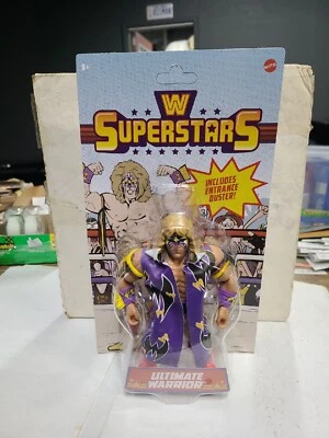 Ultimate Warrior Action Figure WWE Superstars Walmart Exclusive Unpunched Card - Image 1 of 3