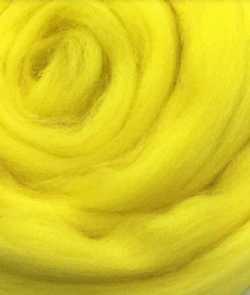 1 oz Wool Fiber Roving, Spin Wool, Felting Wool, Spin Fiber, Craft Wool, Merino - Image 1 of 4