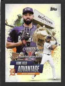 2025 Topps Home Field Advantage #HA19 Riley Greene Detroit Tigers - Foto 1 di 1
