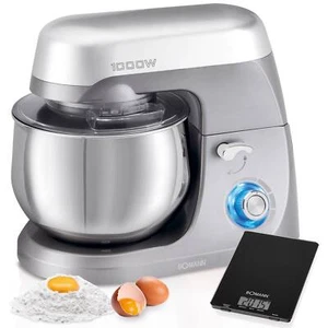 Robot Cucina Multifunzione Impastatrice Planetaria 5 Litri 1000W Bomann KM 6009 - Foto 1 di 12