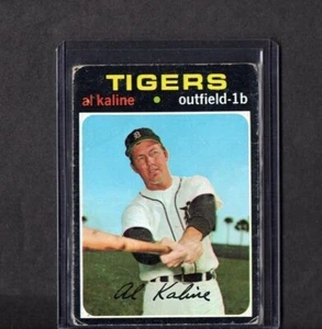 1971 TOPPS VINTAGE BASEBALL CARD #180 AL KALINE DETROIT TIGERS - Bild 1 von 2