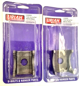 (2) Trailer Axle Spring Seats for 1-3/4" Round Tube Mount 2000 & 2200 lb - Bild 1 von 3