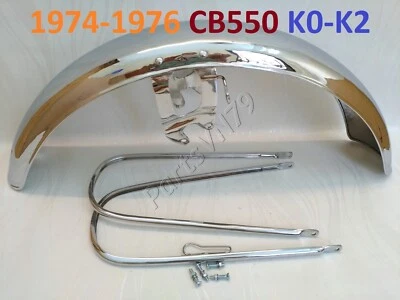 1975-1976 Honda CB550K Four K1-K2 Front Fender. 1974 Honda CB550 K0 Mud Guard. — 第 1/4 张图片
