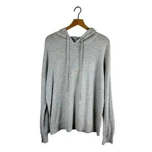 Makers Mark Luxury Premier Collection Kaschmirmischung Hoodie Grau Pullover XL  - Bild 1 von 9