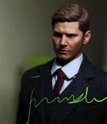 Dean Winchester Jensen Ackles Model  Head Sculpt 1/6 Fit 12'' Action Body Figure - Image 1 of 4