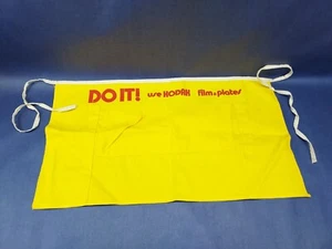 Vintage "Kodak Film" Canvas Lab Apron DO IT! use Kodak Film & Plates NOS - Picture 1 of 2