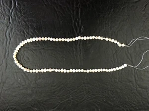 NEW LOT OF 20 STRINGS OF WHITE PEARL 14.5" LONG - Picture 1 of 5