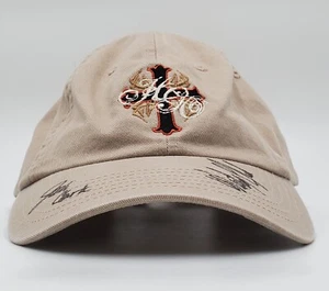 Higher Ground Autographed Cap Weston Jodi Clark Brown Cotton Baseball Hat TV - Picture 1 of 17