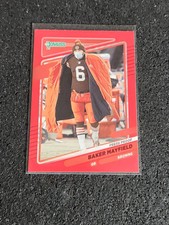 2021 Panini Donruss - Photo Variation Press Proof Red #195 Baker Mayfield