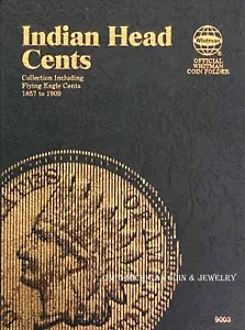 Whitman Indian Cents Coin Folder, 1857-1909 #9003 - Picture 1 of 1