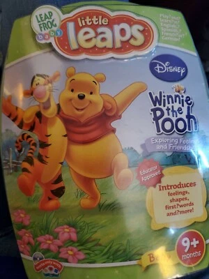 Little Leaps Disney Winnie the Pooh Leap Frog Baby Interactive Learn NEW TB046 - Image 1 of 2